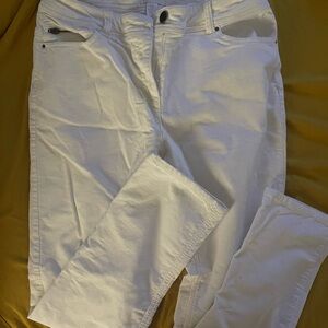 Chico's White Stretch Skinny Jeans